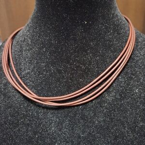 Silpada Leather Necklace